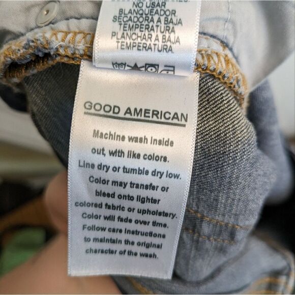 Good American Good Legs Jeans Size 8 - Picture 7 of 11